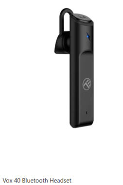 BUY 1 get 1 FREE Vox 40 Bluetooth Headset